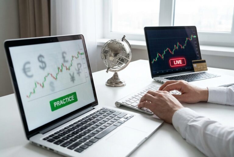 Featured image for Forex Demo vs. Live Accounts: When to Make the Switch